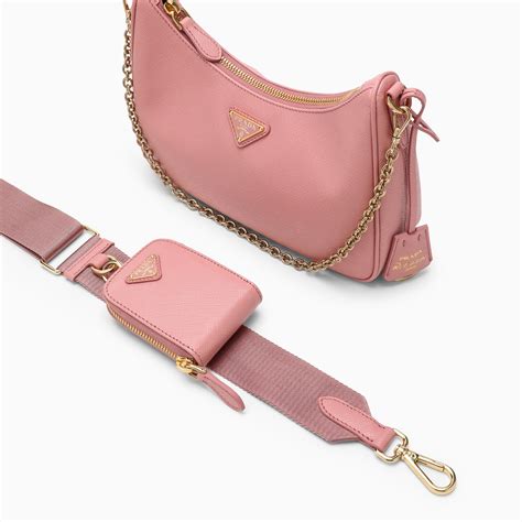 borsa prada tracolla rosa|borse a spalla tracolla.